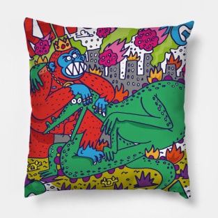 KING-KONG Vs. GODZILLA Pillow