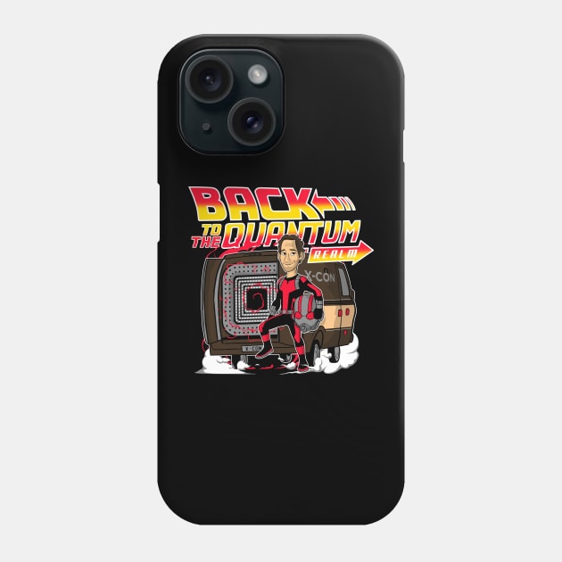 Back To The Quantum Realm Phone Case by MitchLudwig