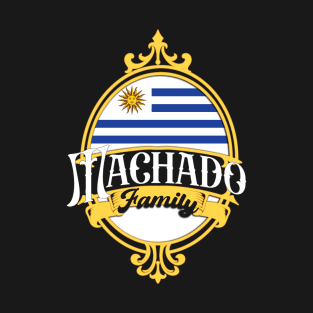 Machado Family - Uruguay flag T-Shirt