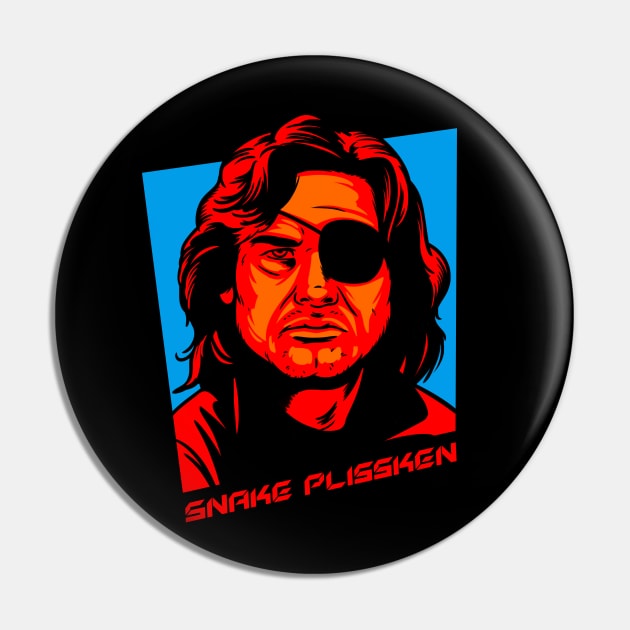 Snake Plissken Pin by Scud"