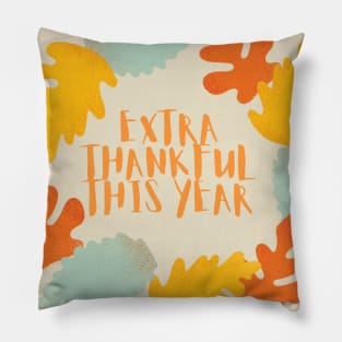 Extra thankful this year Pregnancy announcement Pillow