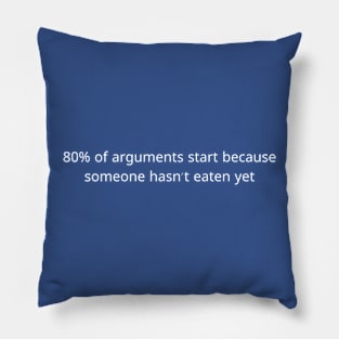 Hangry Statistics Pillow