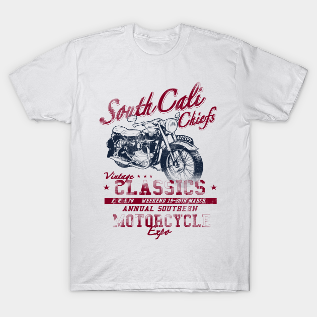 Disover South Cali Chiefs - Motorcycle - T-Shirt