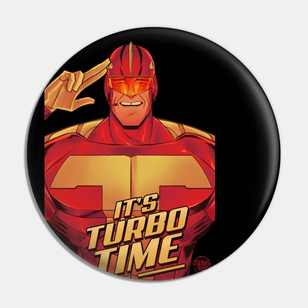 Turbo Man Pin by ThobiasDaneluz