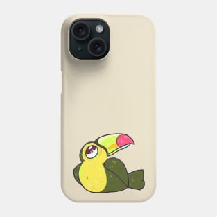 Chubby Keel-billed toucan Phone Case