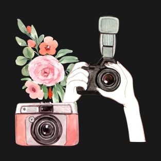 Beautiful Vintage Camera Collection T-Shirt