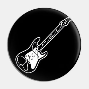 guitar logo Pin