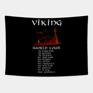 Viking World Tour Tapestry