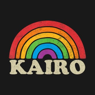 Kairo - Retro Rainbow Flag Vintage-Style T-Shirt