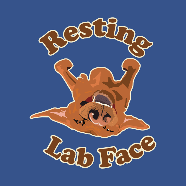 Rest Labrador Face by BOEC Gear