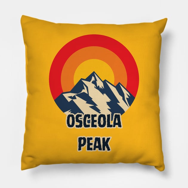 Osceola Peak Pillow by Canada Cities