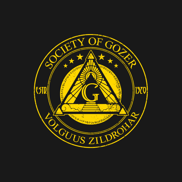 Society of Gozer (Gold) by Miskatonic Designs