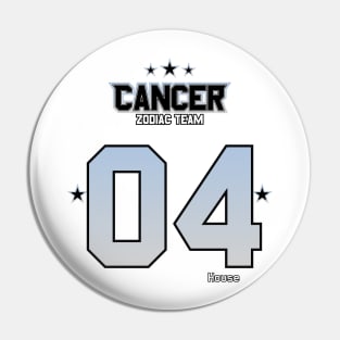 Zodiac Majesty Sport Cancer Team V1 Pin