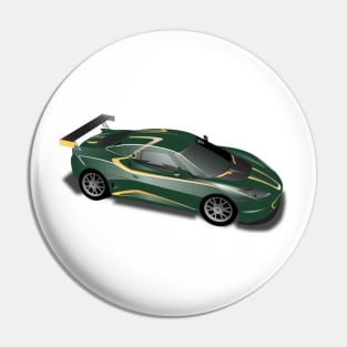 Lotus Evora John Player Special BRG Pin