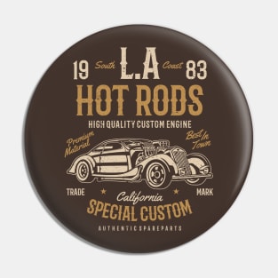 L.A. South Coast Hot Rods California Special Customs Car Pin