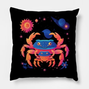 Crab Mothers Day Pillow