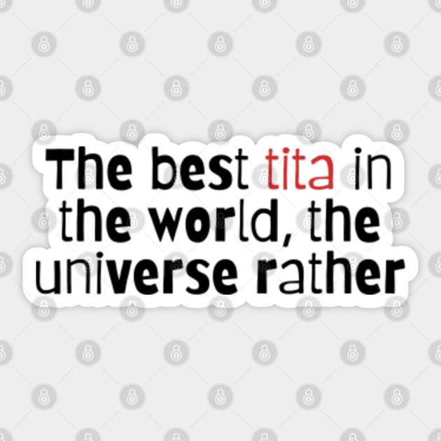 Filipina aunt - tita - Tita - Sticker | TeePublic