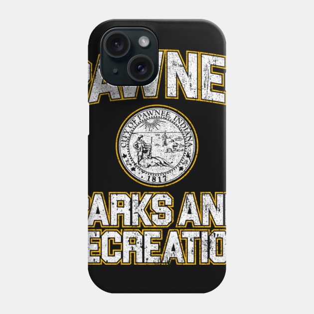 Pawnee Parks and Recreation T-Shirt Phone Case by shirlee sharri