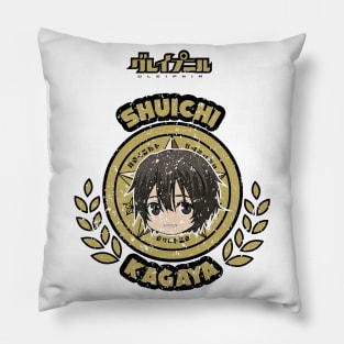 GLEIPNIR: SHUICHI KAGAYA CHIBI (WHITE) GRUNGE STYLE Pillow