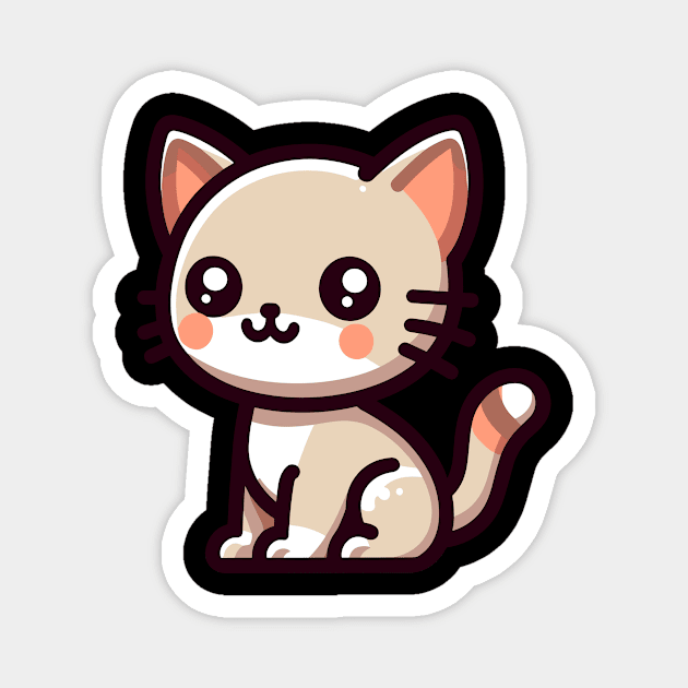 neko Magnet by rollout578