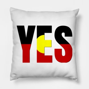 Vote YES to Indigenous Voice To Parliament Australia Pillow