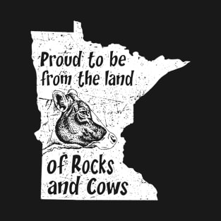 Minnesota Rocks And Cows T-Shirt