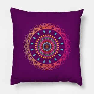 Mandala Art Pillow