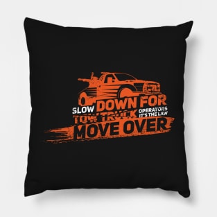 TOW TRUCKER: It's The Law Move Over Pillow