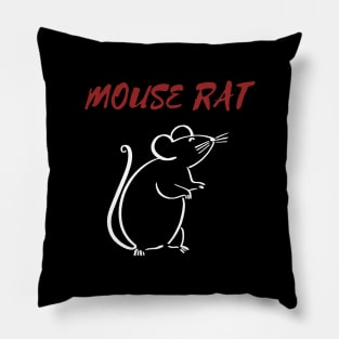 Mouse Rat - Parks and Recreation Pillow