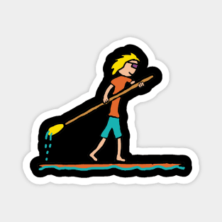 SUP Standup Paddleboard Magnet