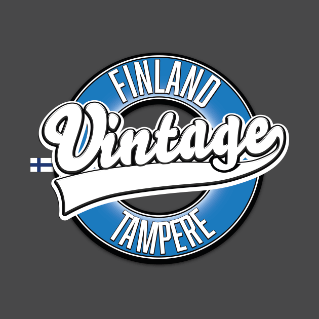 Tampere final vintage style logo by nickemporium1