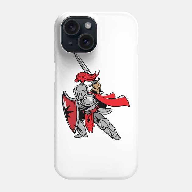 A Knight Motive Ready To Fight Phone Case by pabrun