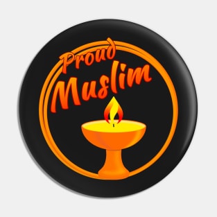 Proud Muslim Pin