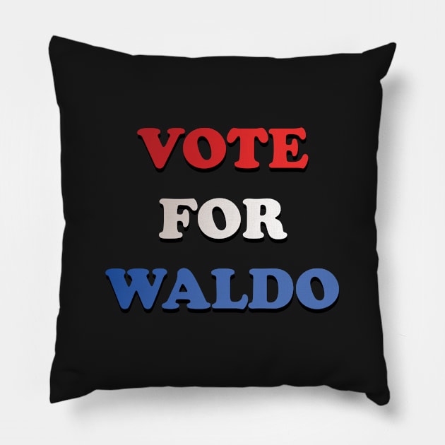 Political Cartoon Pillow by Heyday Threads