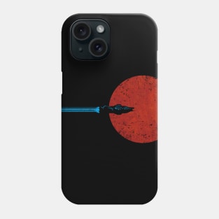 Flight over Mars Phone Case