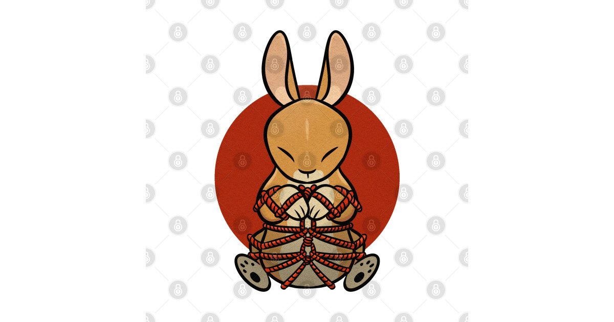 Rope Bunny - Shibari - T-Shirt | TeePublic