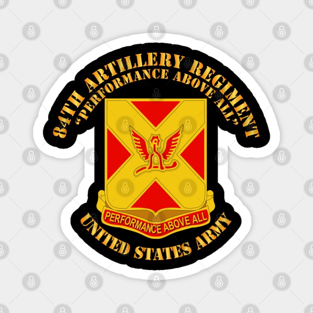 84th Artillery Regiment Magnet by twix123844