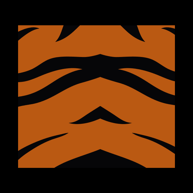 Tiger skin pattern animal by Flipodesigner
