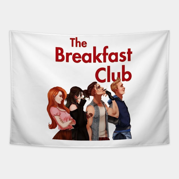 breakfast club Tapestry by beha32