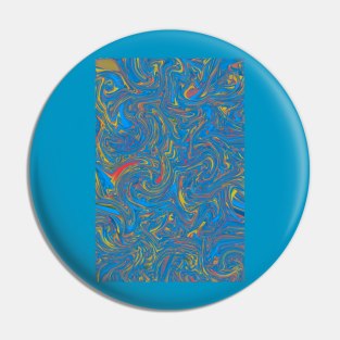 Stuck in blue. Pin