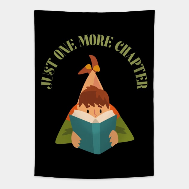 Little brother big brother reading book Just one more chapter I Love Books Bookoholic Tapestry by BoogieCreates