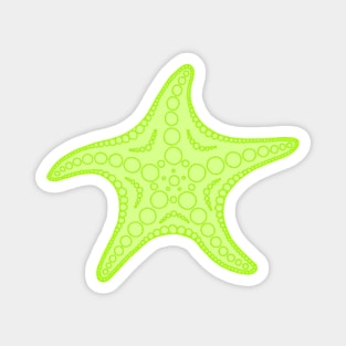 Starfish (green) Magnet