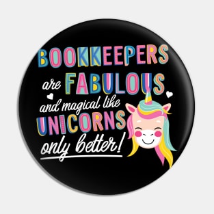 Bookkeepers are like Unicorns Gift Idea Pin