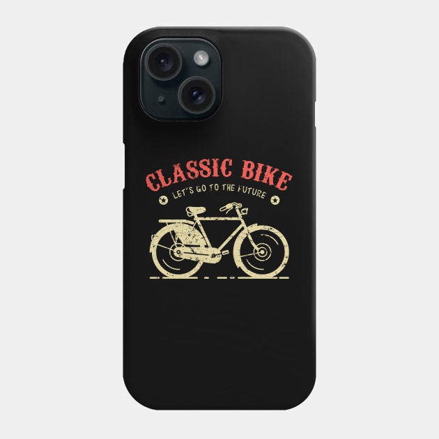 Classic Bike Phone Case by VEKTORKITA