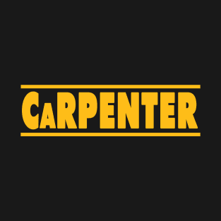 Carpenter Dewalt Parody Design T-Shirt