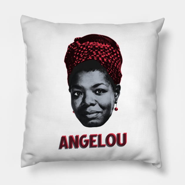 angelou Pillow by undergroundnotes