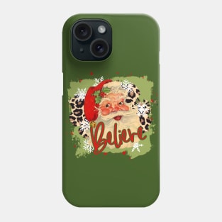 Vintage Santa Retro Christmas Phone Case