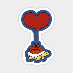 Heart Balloon Turtle Magnet