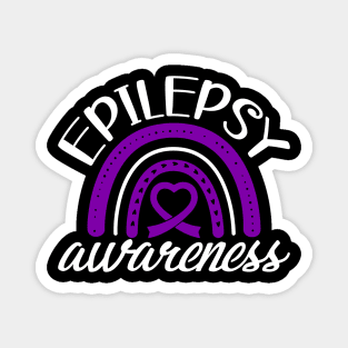 Epilepsy Awareness Epilepsy Awareness Rainbow Magnet