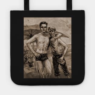 Coney Island beach, circa 1935 Tote